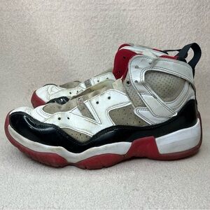 Nike Air Jordan Jumpman Two TreyWhite/Red Basketball Shoes Sneakers-Men’s 12